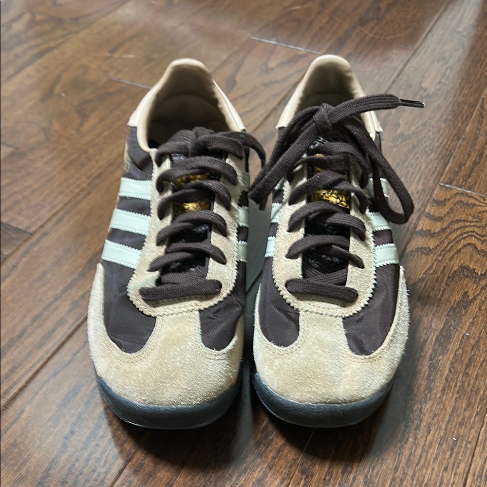 adidas Brown and Tan Women's Sneakers